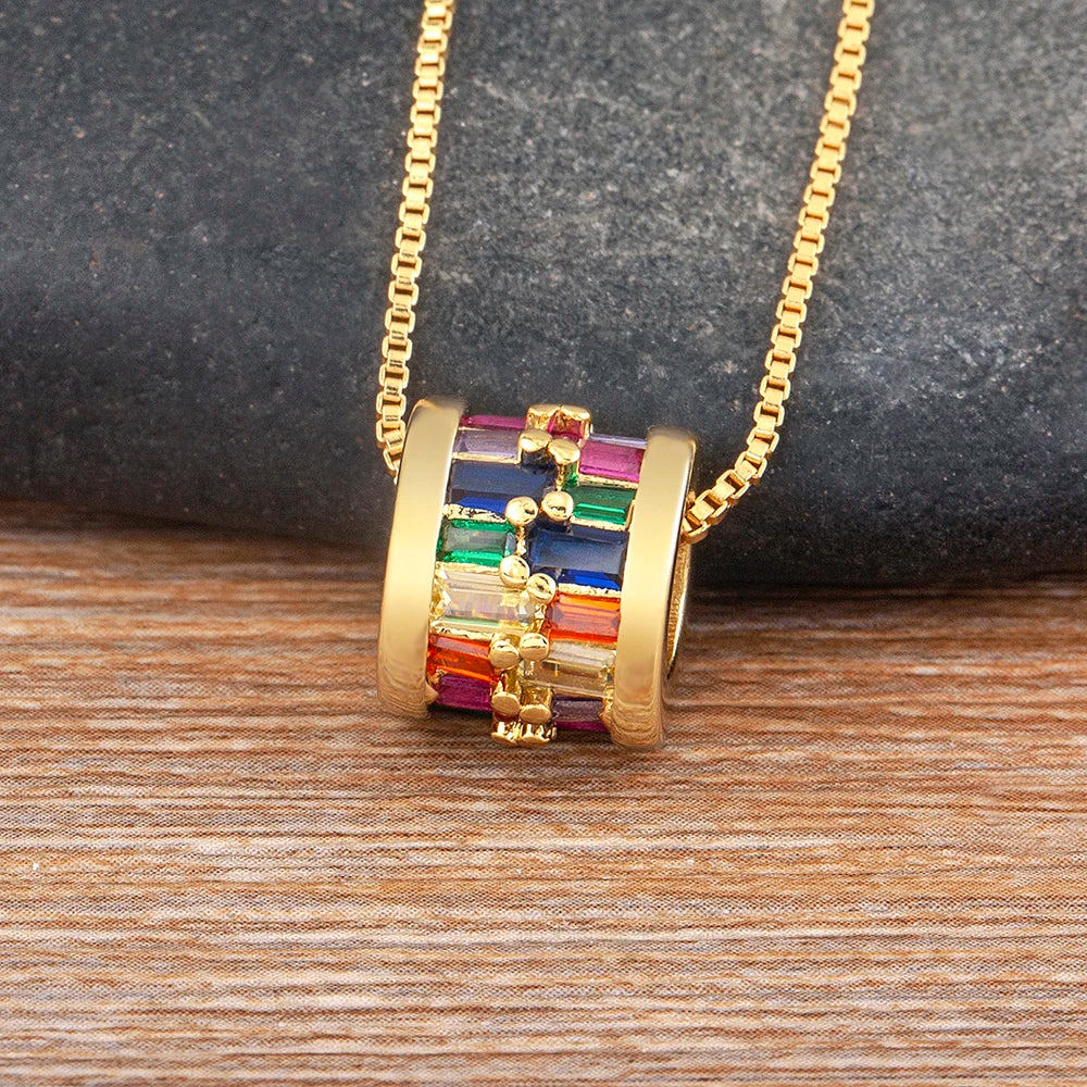 AIBEF Daily Wear Rhinestone Circle Round
