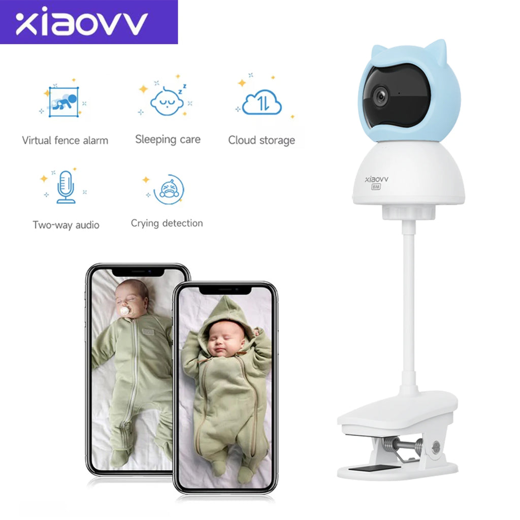 WiFi Baby Monitor – 4MP, 2-Way Talk & 360° View