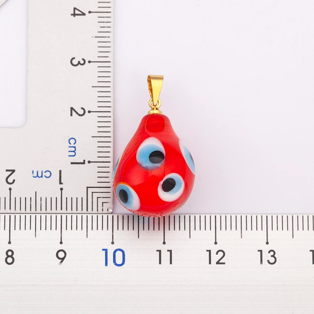 Nidin 6 Colors Teardrop Evil Eye