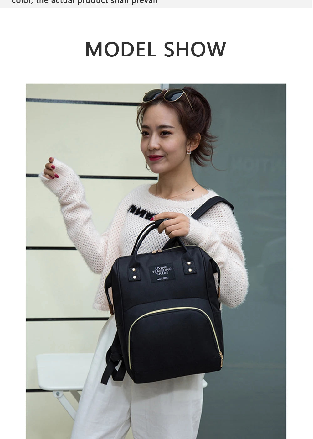 Multifunctional Mom & Baby Diaper Backpack