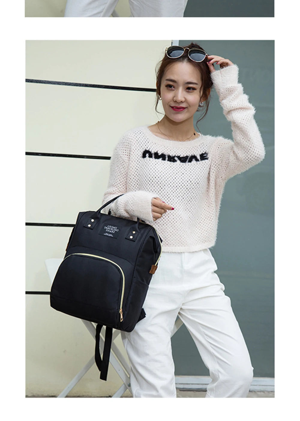 Multifunctional Mom & Baby Diaper Backpack