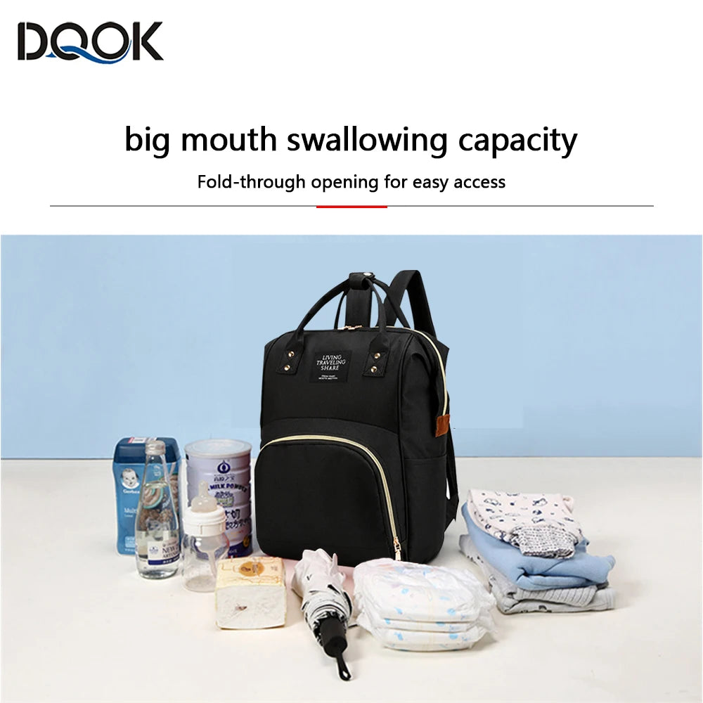 Multifunctional Mom & Baby Diaper Backpack