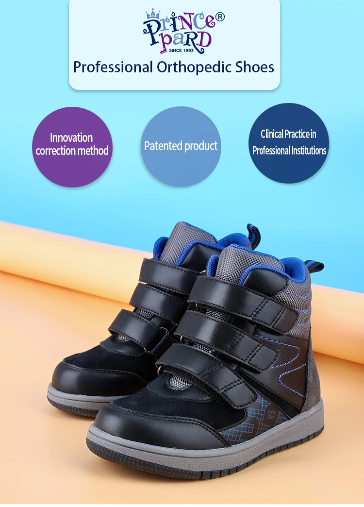 Kids Ankle Boots – Orthopedic Sneakers with Arch Support