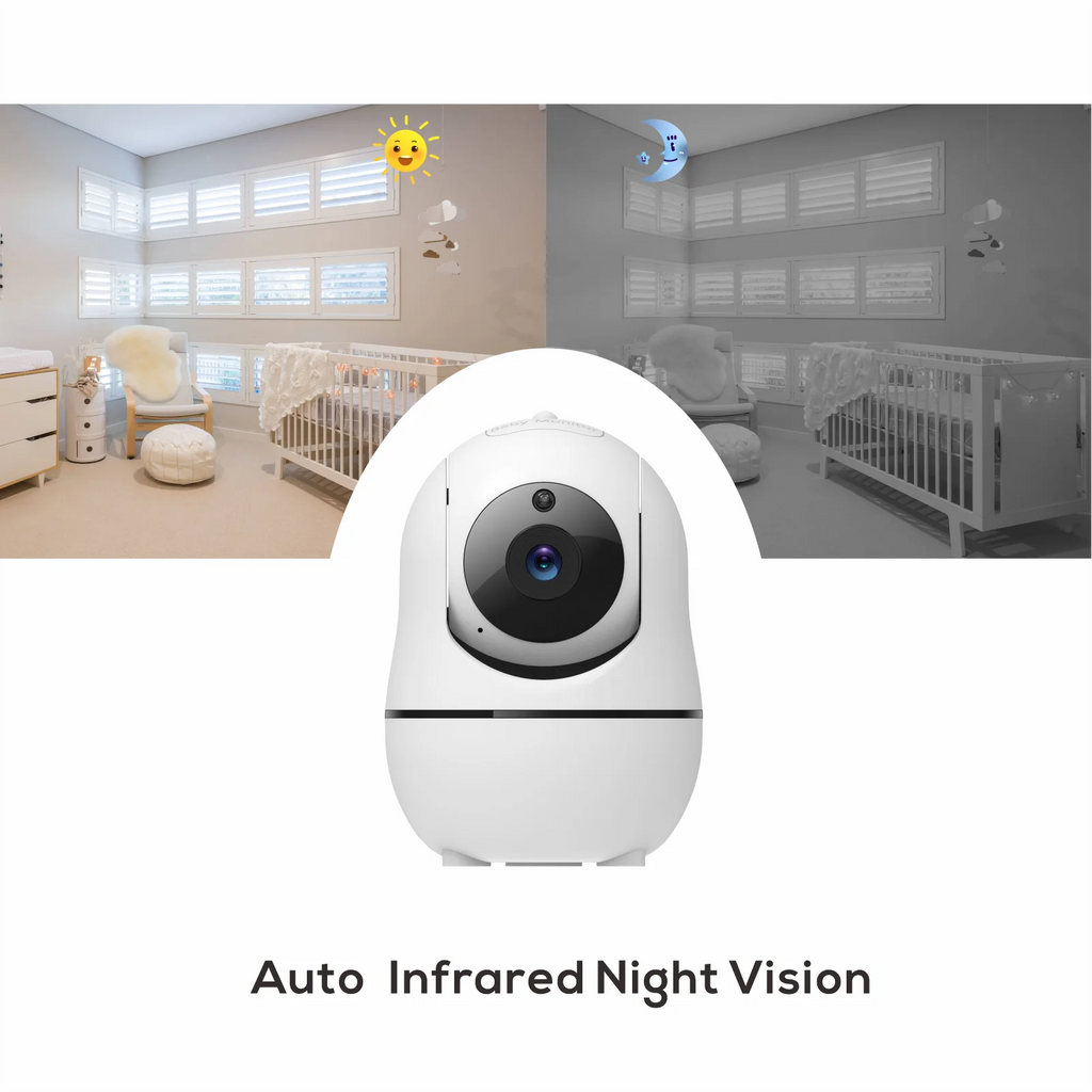 5" Baby Monitor – 1000ft Range, Audio & Video