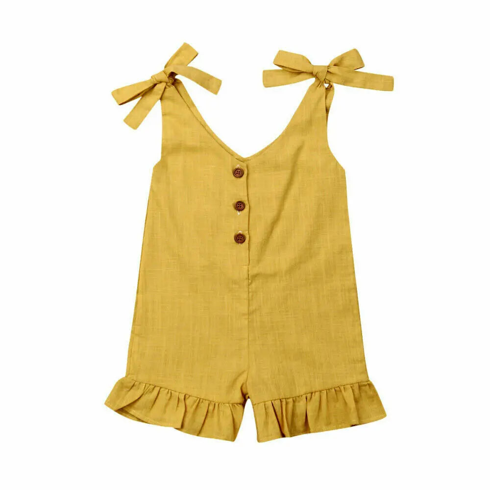 Baby Girl Cotton Romper (1-6Y)