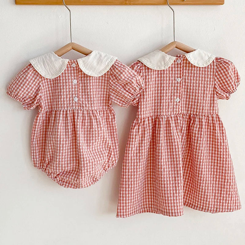 Short Sleeve One-piece Romper