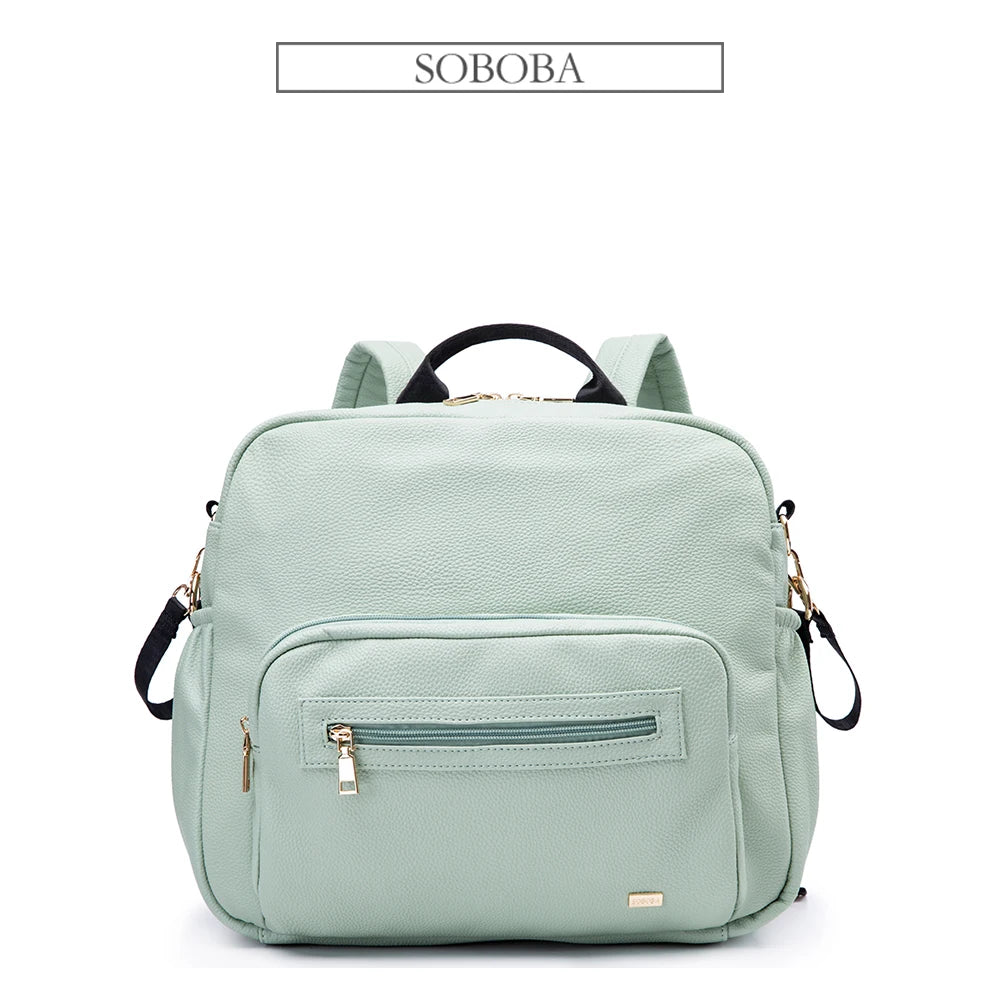 Soboba Diaper Bag for Newborns – Multi-Functional, Waterproof, Baby Care & Stroller Bag