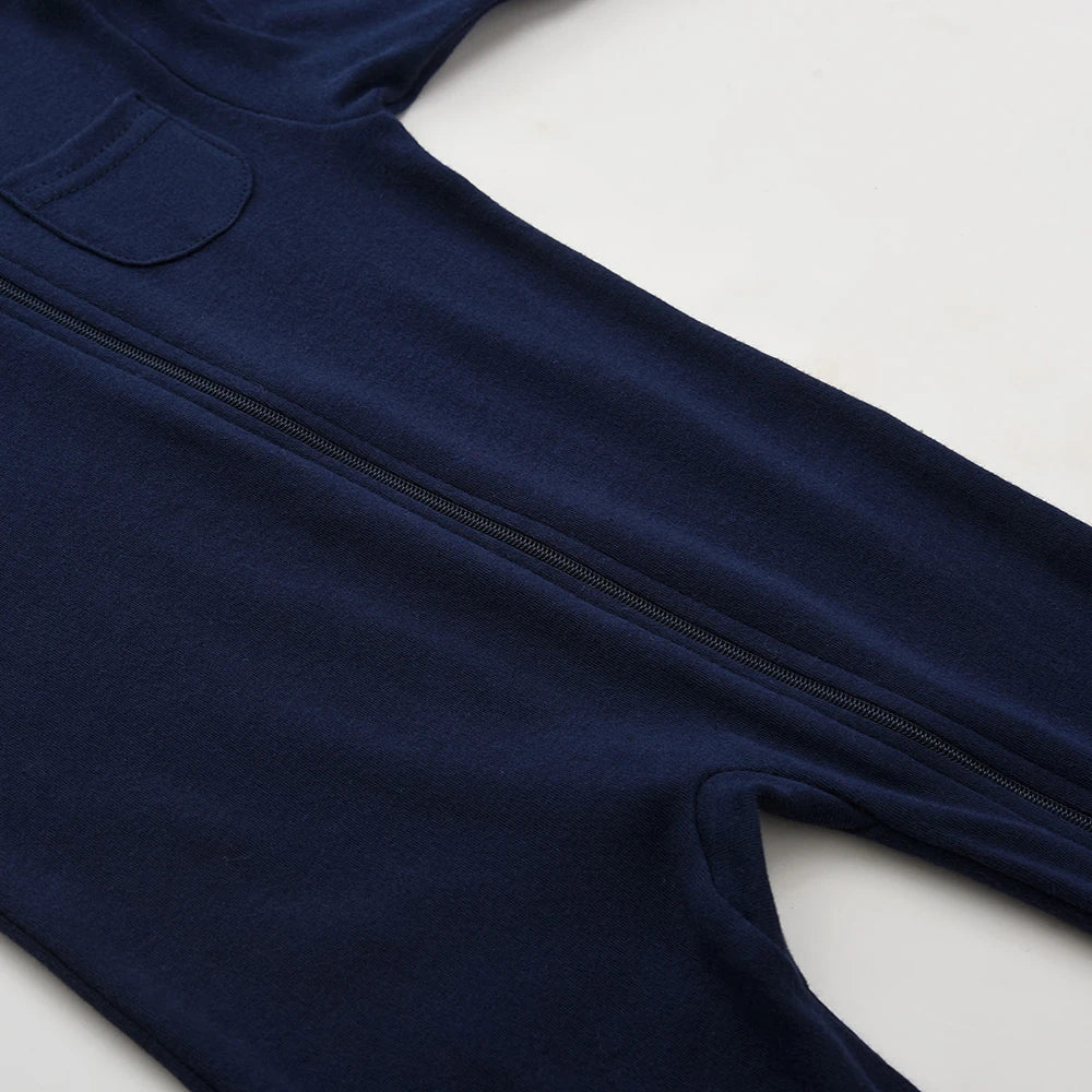 Infant Cotton Romper, Footed, Boys & Girls