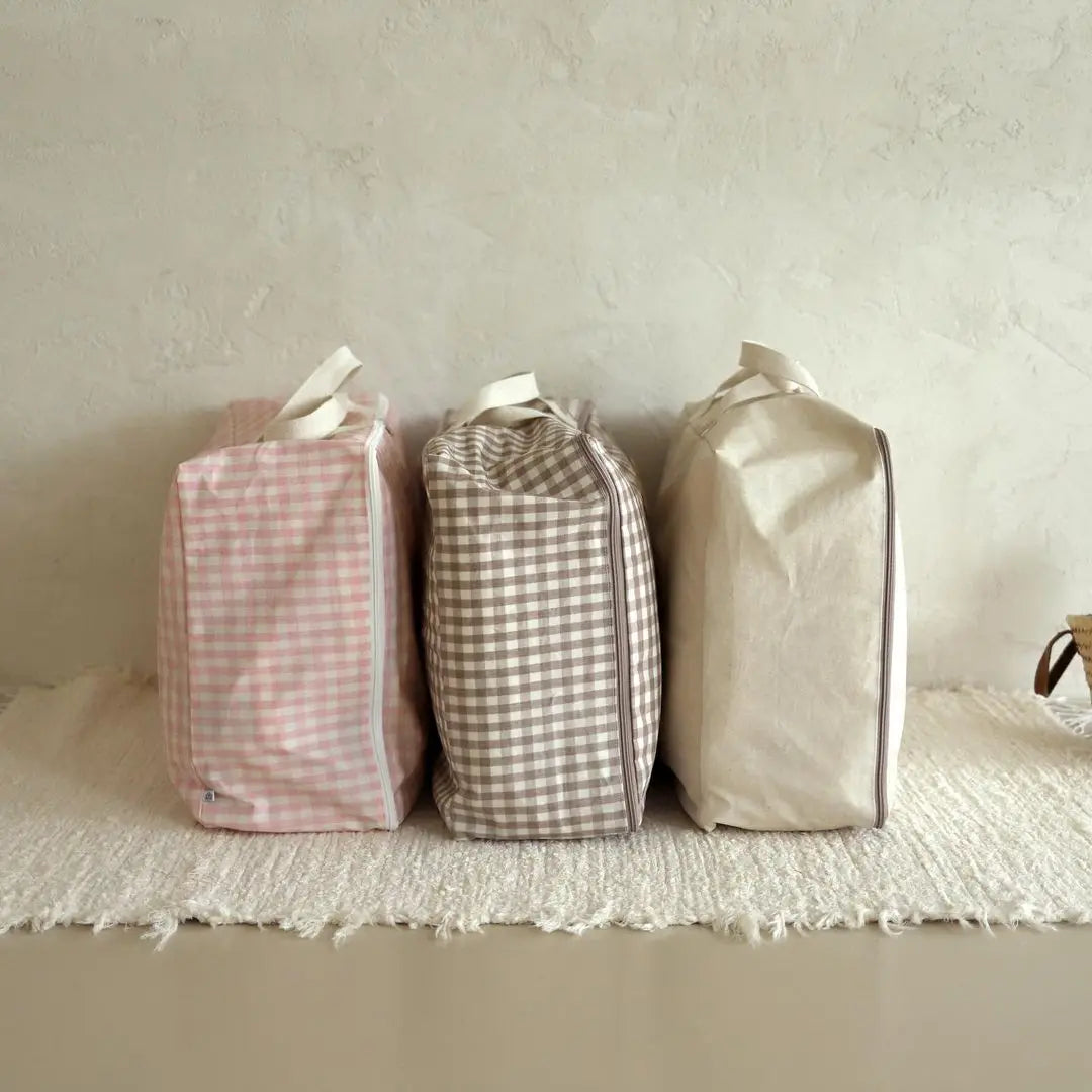 Large Canvas Mommy Bag – Moisture-Proof Baby Storage & Travel Organizer