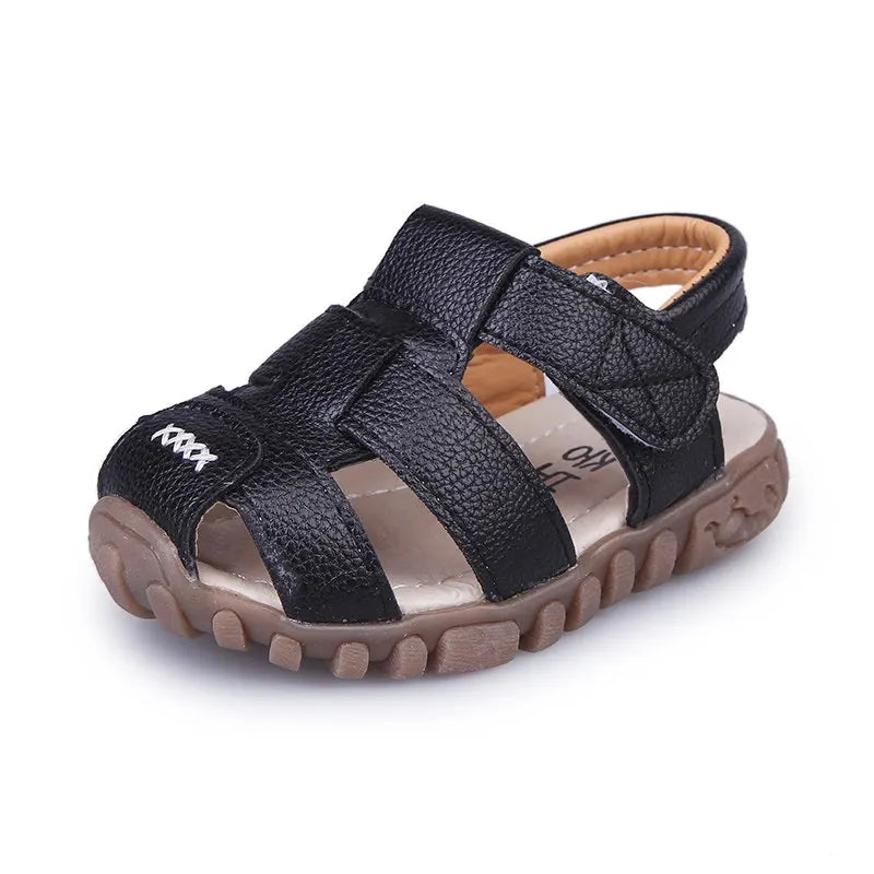 Kids’ Summer Beach Sandals – Soft, Non-Slip Closed Toe