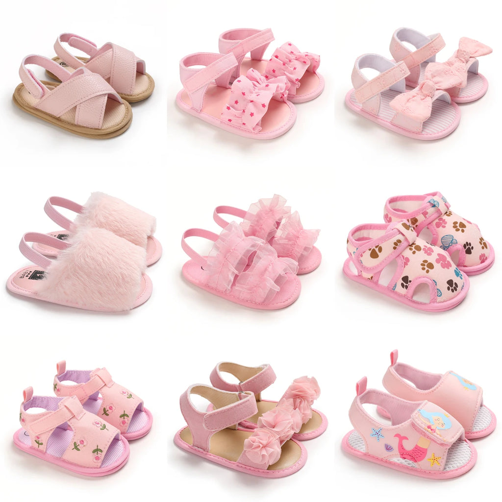 Infant Baby Girls Princess First Walkers Shoes