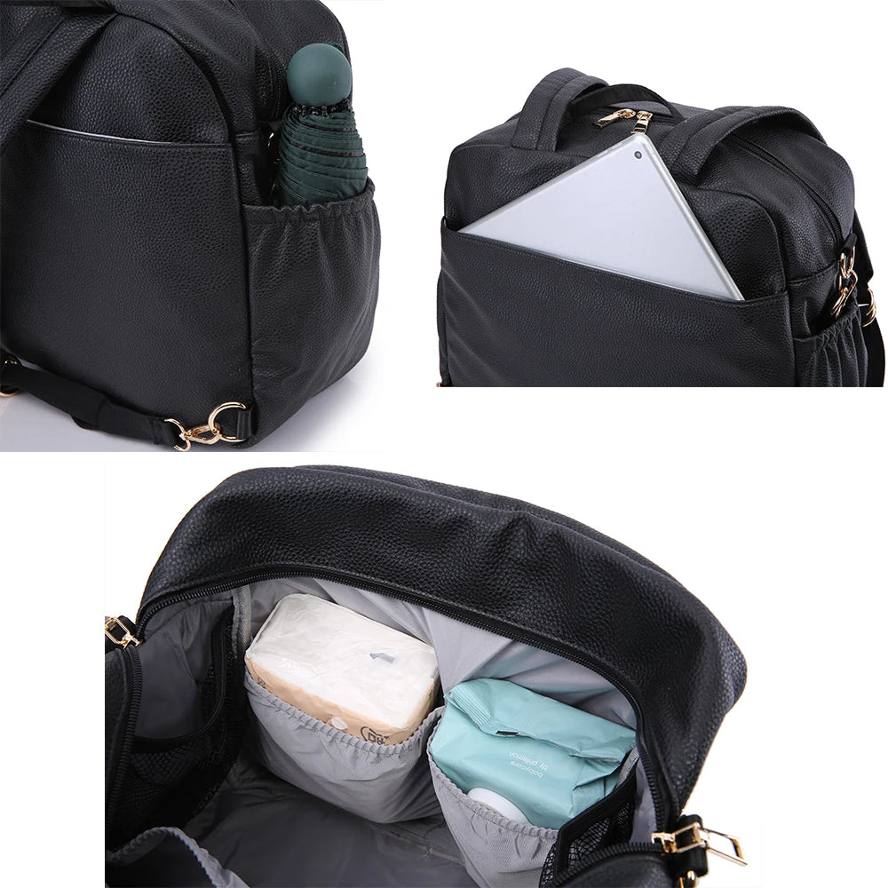 Soboba Diaper Bag for Newborns – Multi-Functional, Waterproof, Baby Care & Stroller Bag