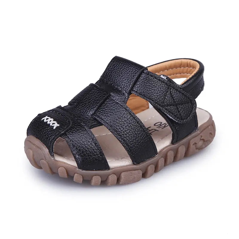 Kids’ Summer Beach Sandals – Soft, Non-Slip Closed Toe
