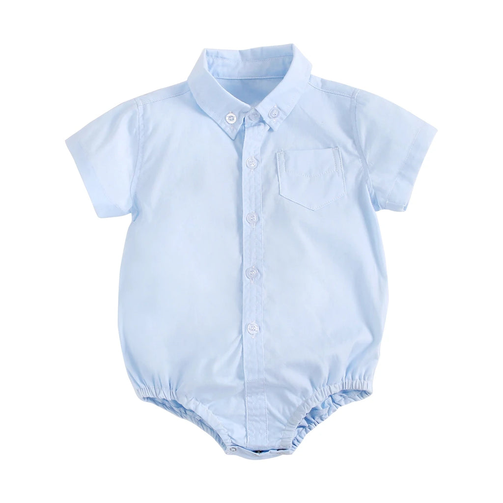 Newborn Boy Summer Bodysuit