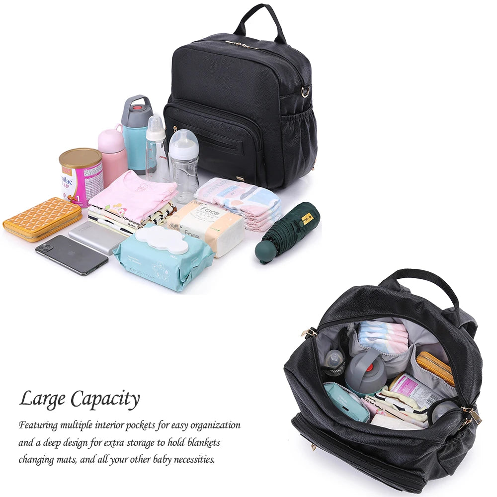 Soboba Diaper Bag for Newborns – Multi-Functional, Waterproof, Baby Care & Stroller Bag