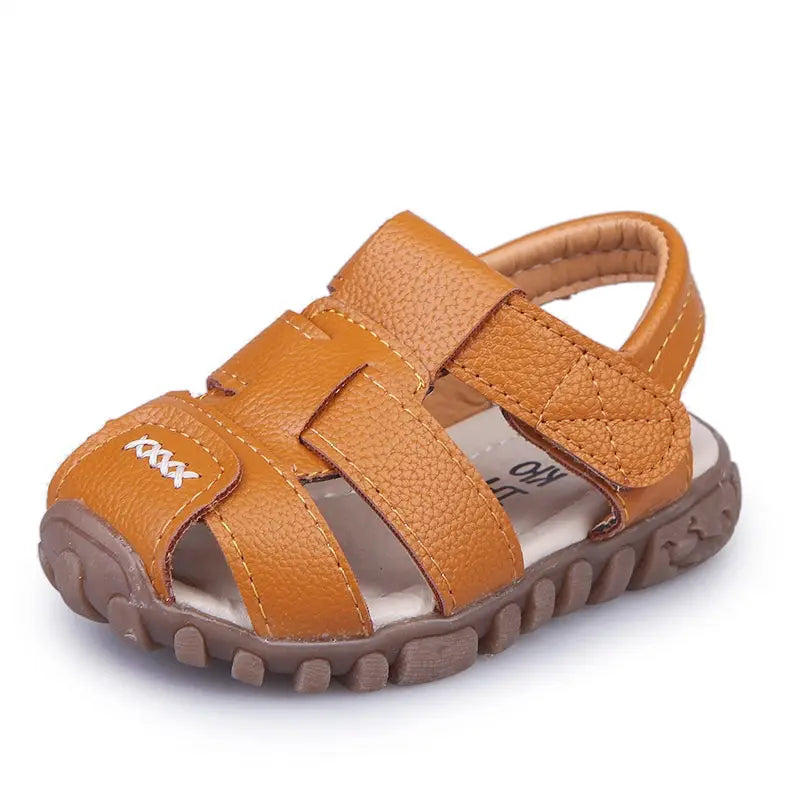 Kids’ Summer Beach Sandals – Soft, Non-Slip Closed Toe