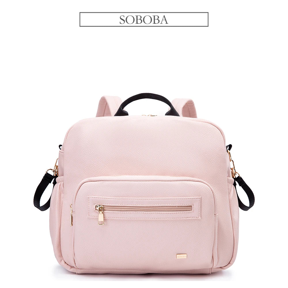Soboba Diaper Bag for Newborns – Multi-Functional, Waterproof, Baby Care & Stroller Bag