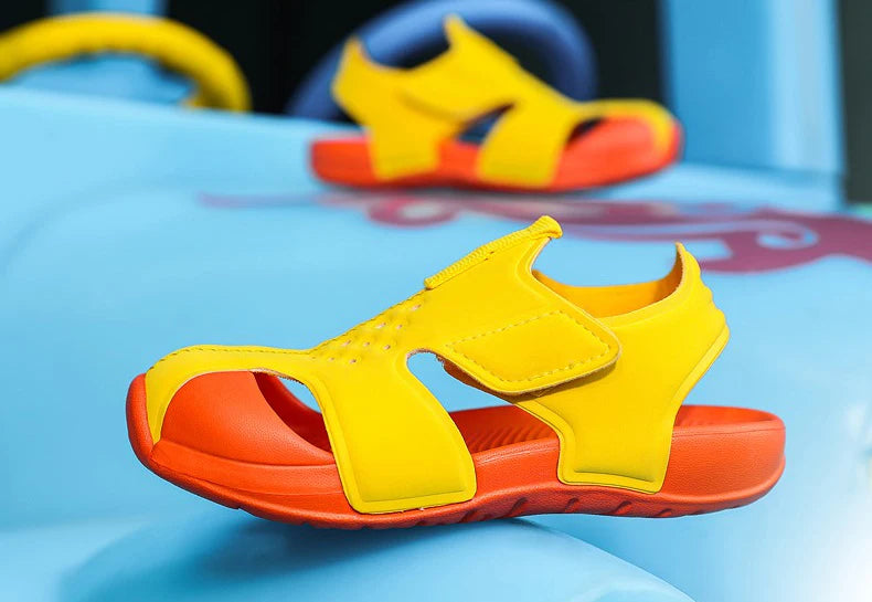 Kids Summer Candy Sandals – Breathable Mesh Sport Shoes
