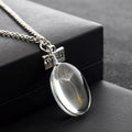 Crystal Glass Ball Pendant Natural
