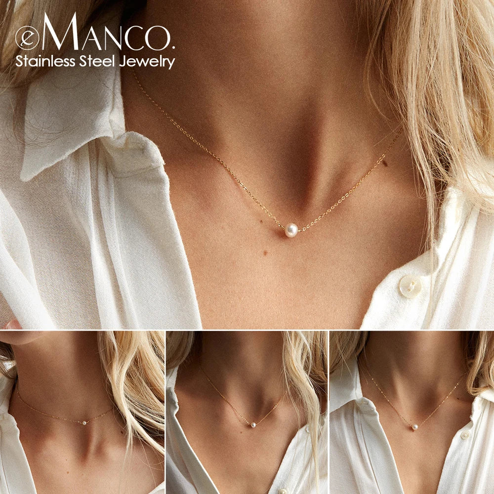 Pearl Layered Choker