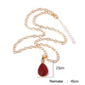 Metal Chain Healing Energy Necklace For