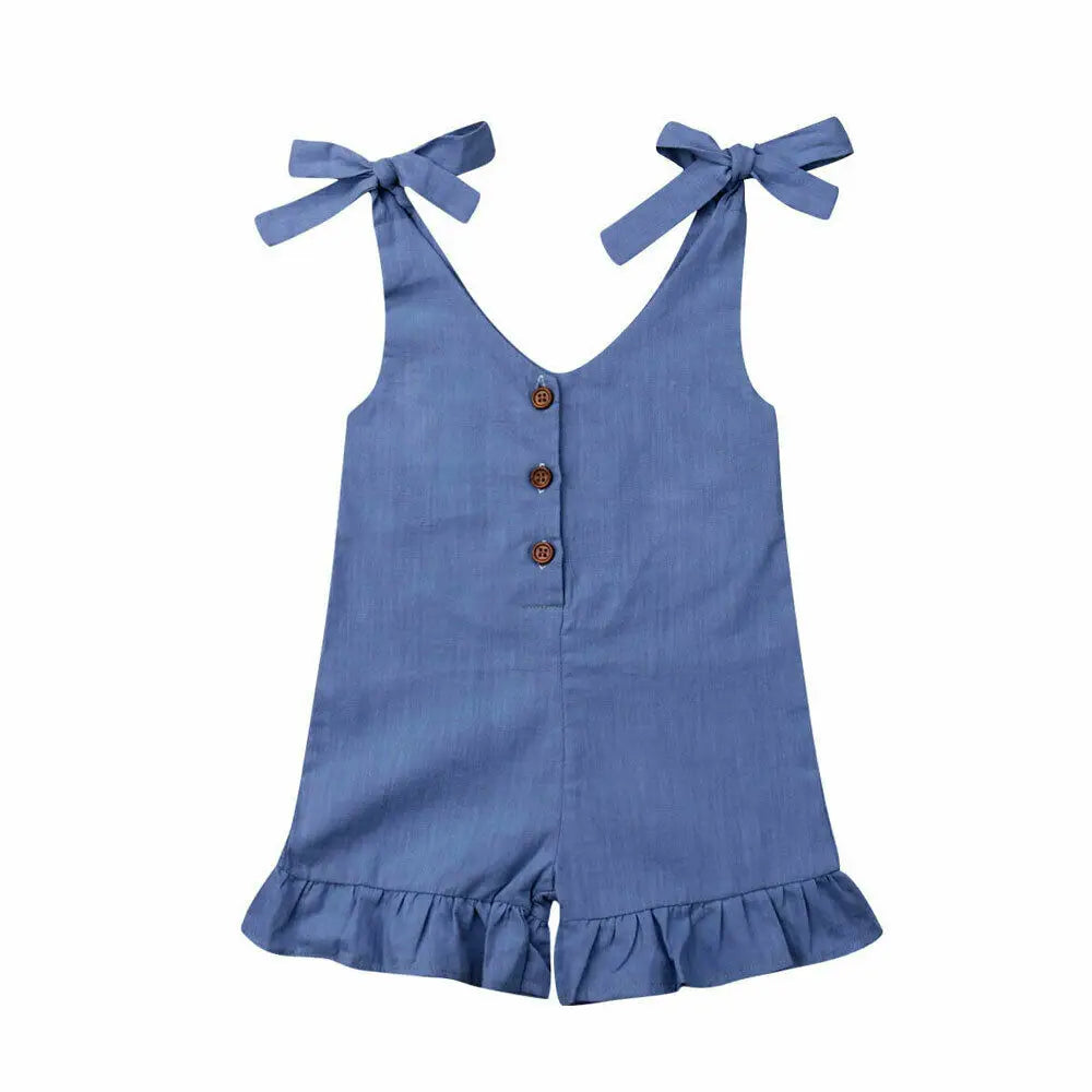 Baby Girl Cotton Romper (1-6Y)