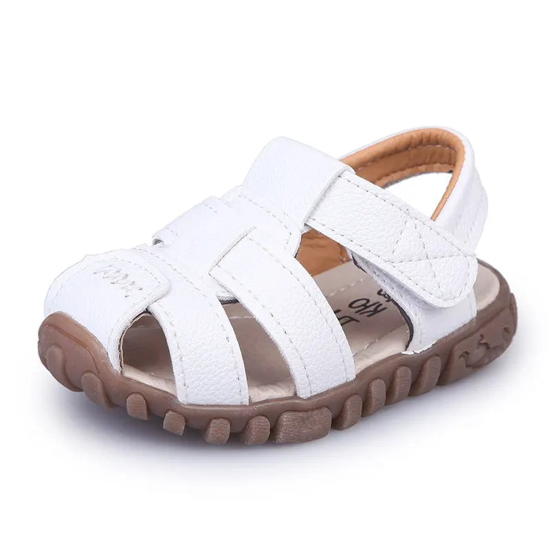 Kids’ Summer Beach Sandals – Soft, Non-Slip Closed Toe