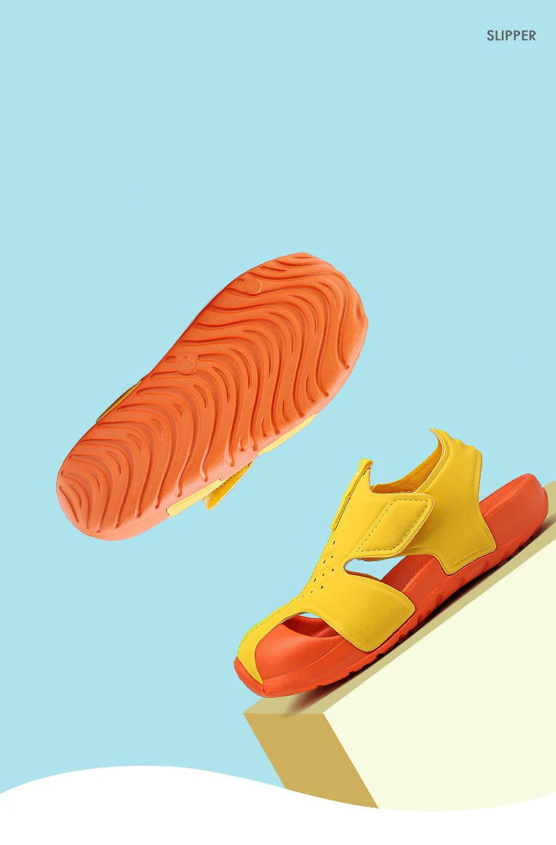 Kids Summer Candy Sandals – Breathable Mesh Sport Shoes