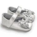 Baby Shoes (0–18M) – Plush Soft Bow Casual Sneakers