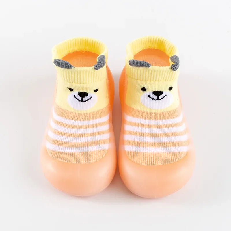 0-3Y Baby Walkers Soft Sole Socks Shoes