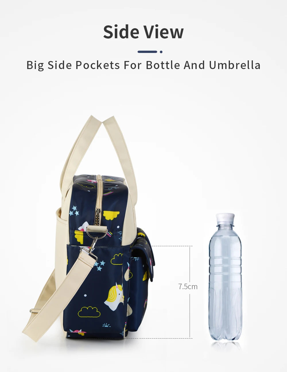 New Style Waterproof Diaper Bag – Large Capacity Multifunctional Maternity & Stroller Bag
