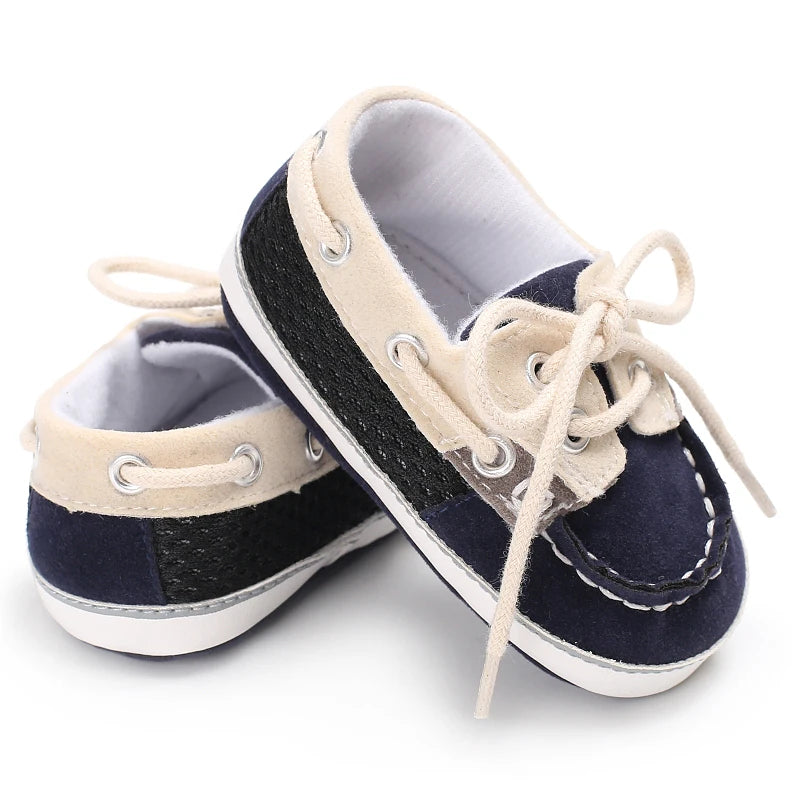 Baby Canvas Shoes – Soft Sole Casual Walking Sneakers