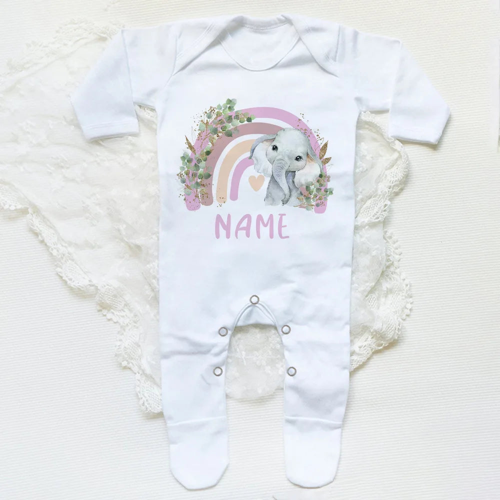 Custom Name Infant Sleepsuit