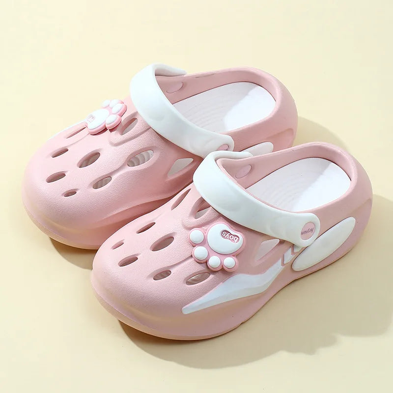 Kids  Chunky Platform Sandals – Thick Sole EVA Non-Slip Shoes