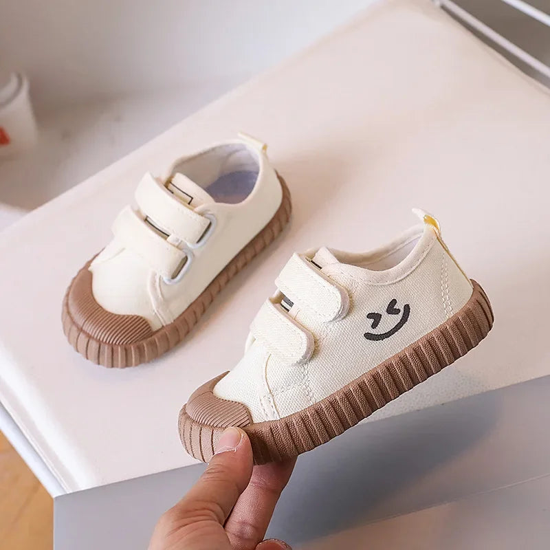 Kids’ Korean Canvas Shoes – Comfortable Casual Sneakers