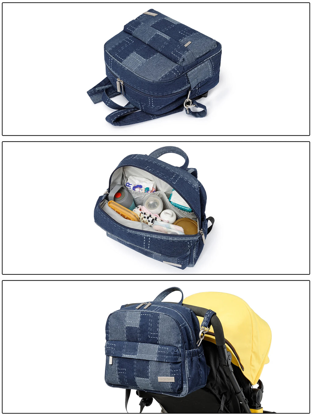 Waterproof Diaper Backpack for Newborns – Lightweight & Portable Mommy Bag