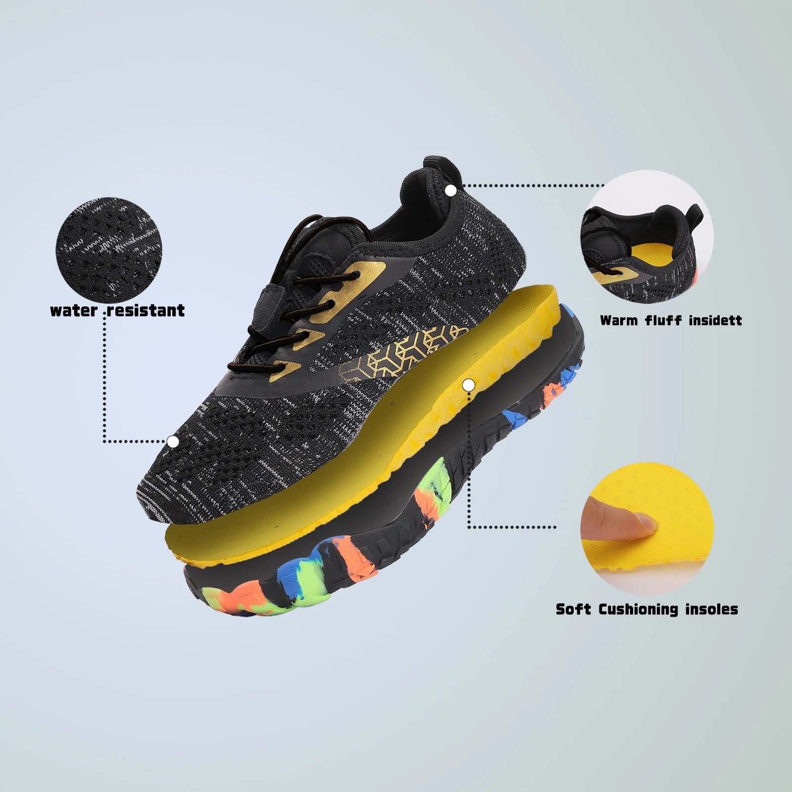 Kids’ Water Shoes – Breathable, Non-Slip Aqua Sports