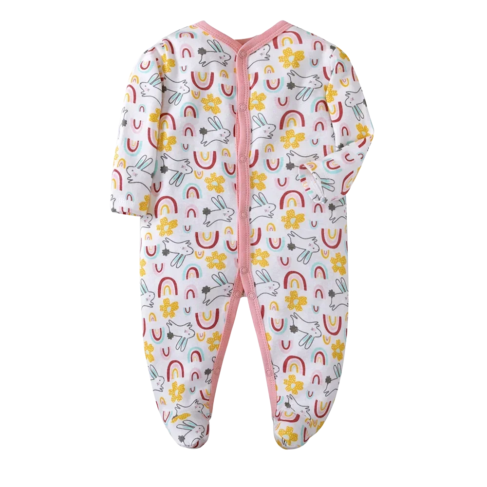Baby Romper 0-12M – Unisex Cotton