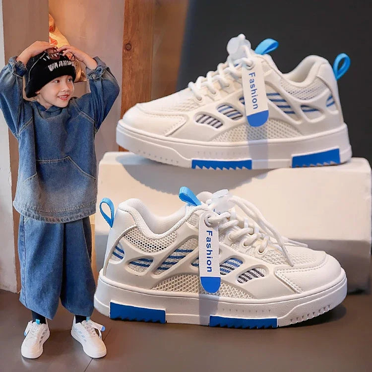 Kids’ Breathable Sneakers – Non-Slip Casual Sport Shoes