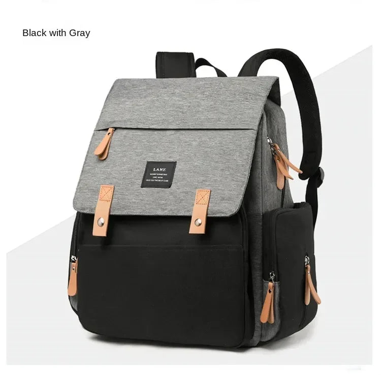 Travel Backpack for Moms – Large Capacity Waterproof Diaper & Baby Stroller Bag