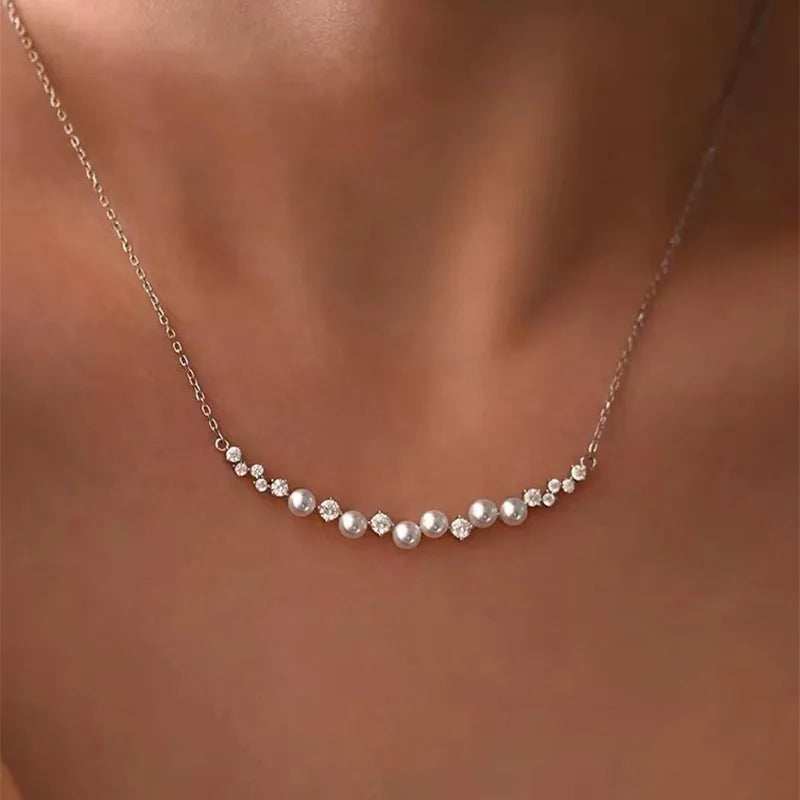 Huitan Temperament Imitation Pearl Cubic