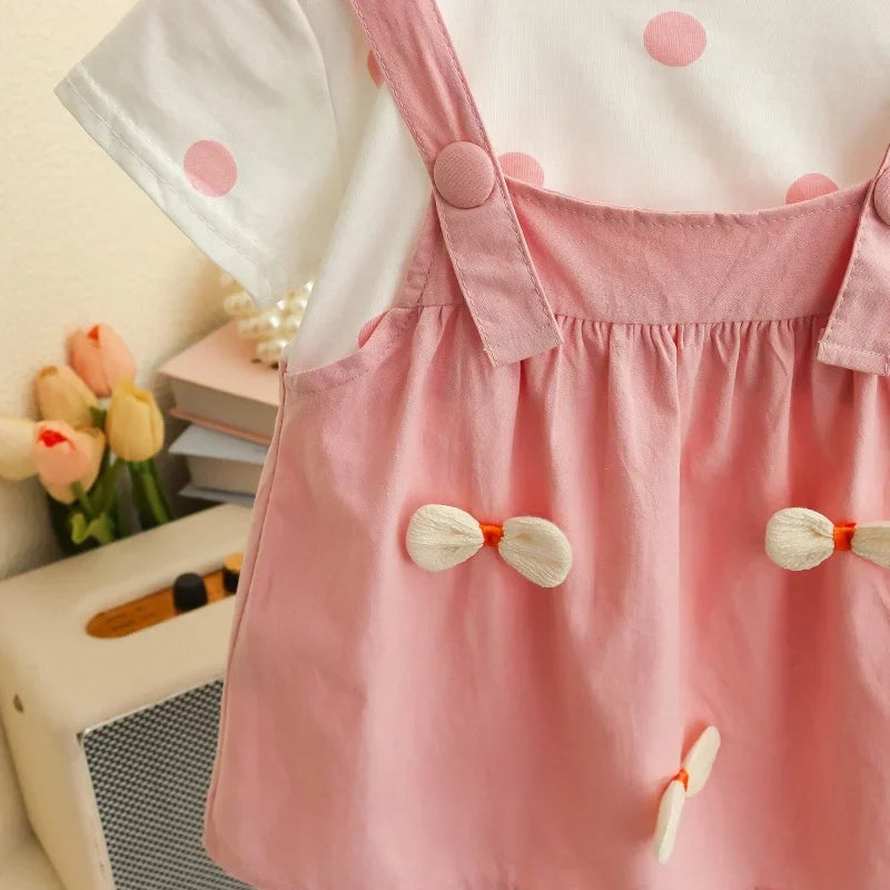 Baby Girl Summer Polka Dot Dress