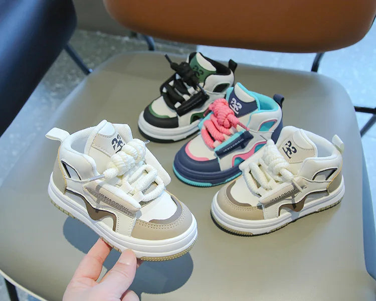 Kids’ Casual Sneakers – Soft, Non-Slip Sports Shoes