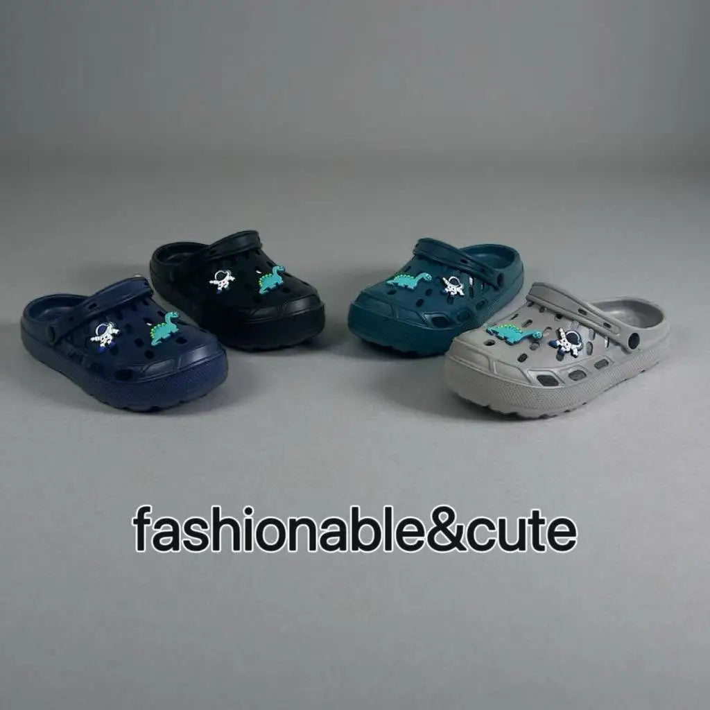 Kids Dinosaur Clogs – Lightweight Breathable Water Shoes