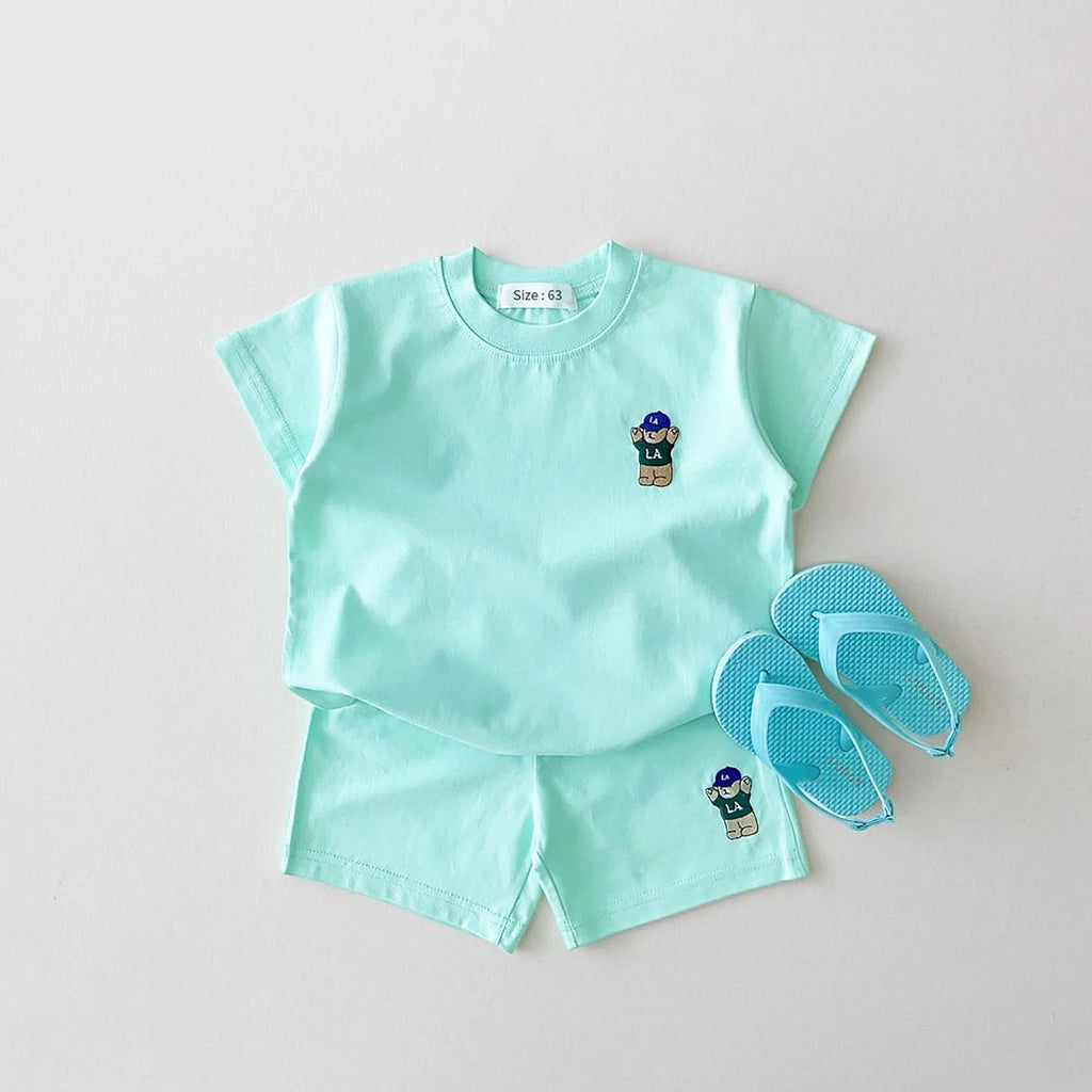 Casual Sports Baby Outfit Set