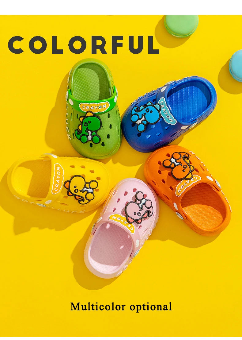 Baby Summer Sandals – Cartoon Garden & Beach Shoes for Boys & Girls