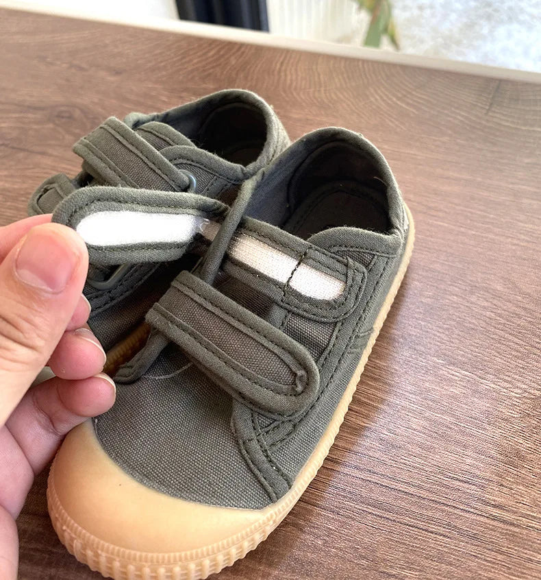 Toddler Kids Retro Canvas Sneakers