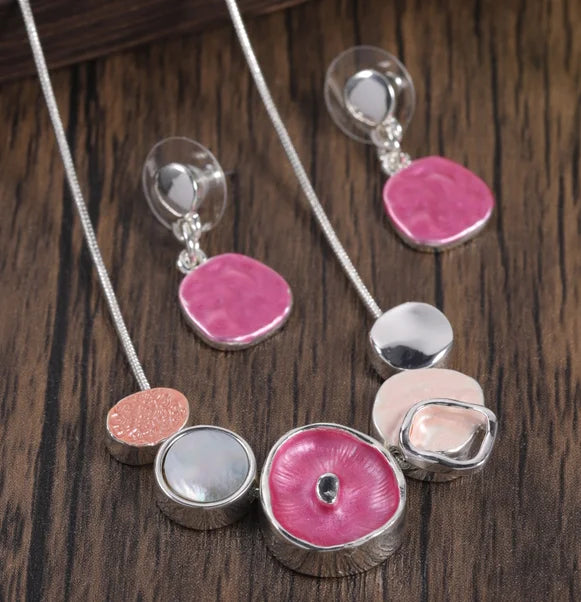 Coco Enamel Trend Women's Necklace