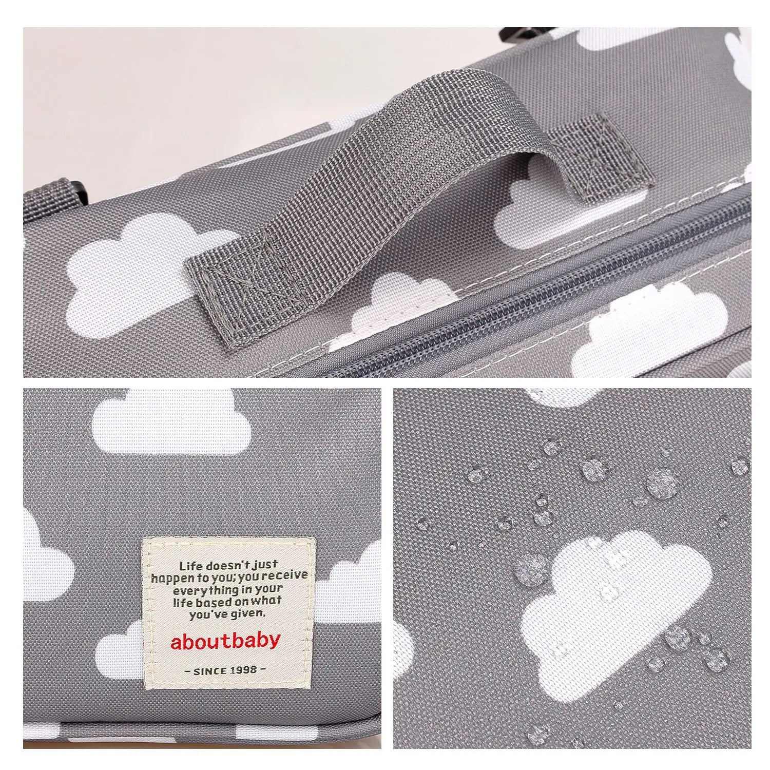 Fashionable Baby Bag – Waterproof & Wet/Dry