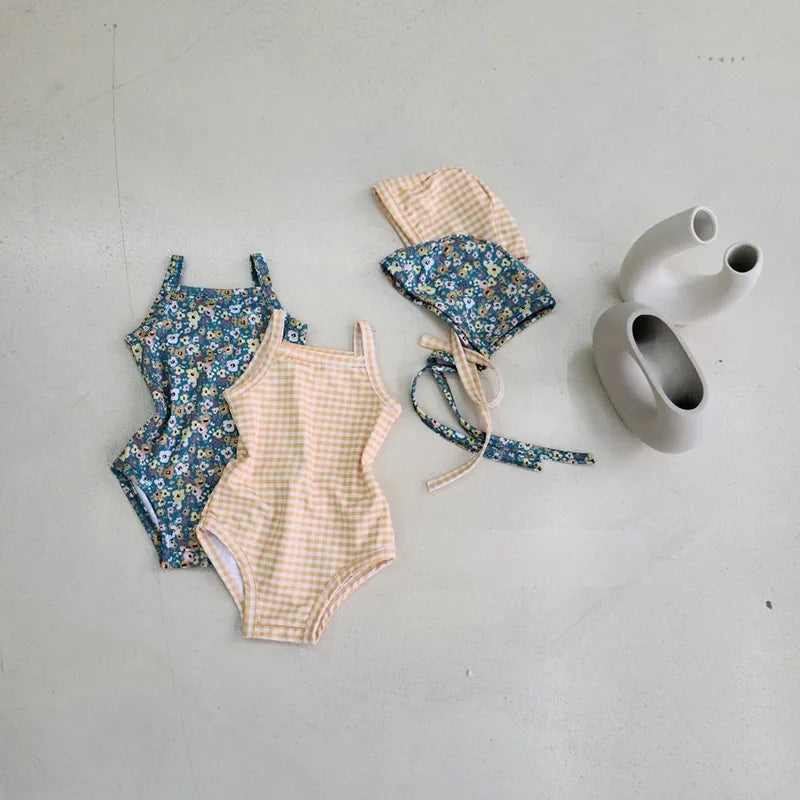 Baby Kid's One-piece Swimwear